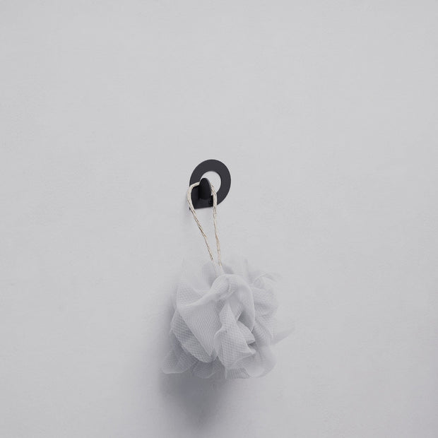 Asir Carlig pentru perete din metal, Pino Negru, l6xA3,2xH6 cm