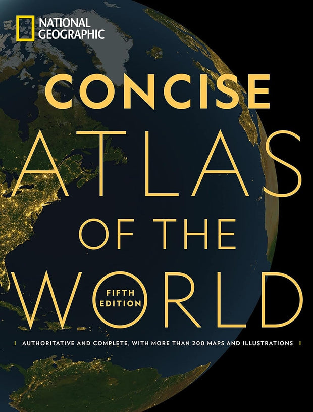 Carte Concise Atlas of the World, National Geographic, Editie in Limba Engleza