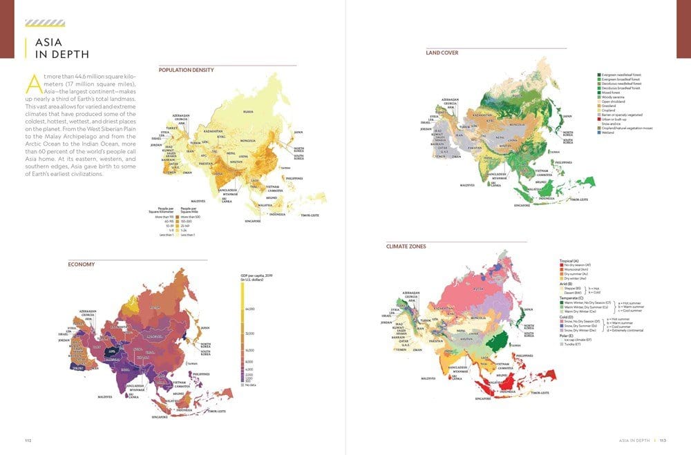 Carte Concise Atlas of the World, National Geographic, Editie in Limba Engleza (4)