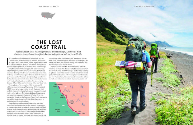 Carte Epic Hikes of the World, Daniel McCrohan & Oliver Berry, Editie in Limba Engleza (2)