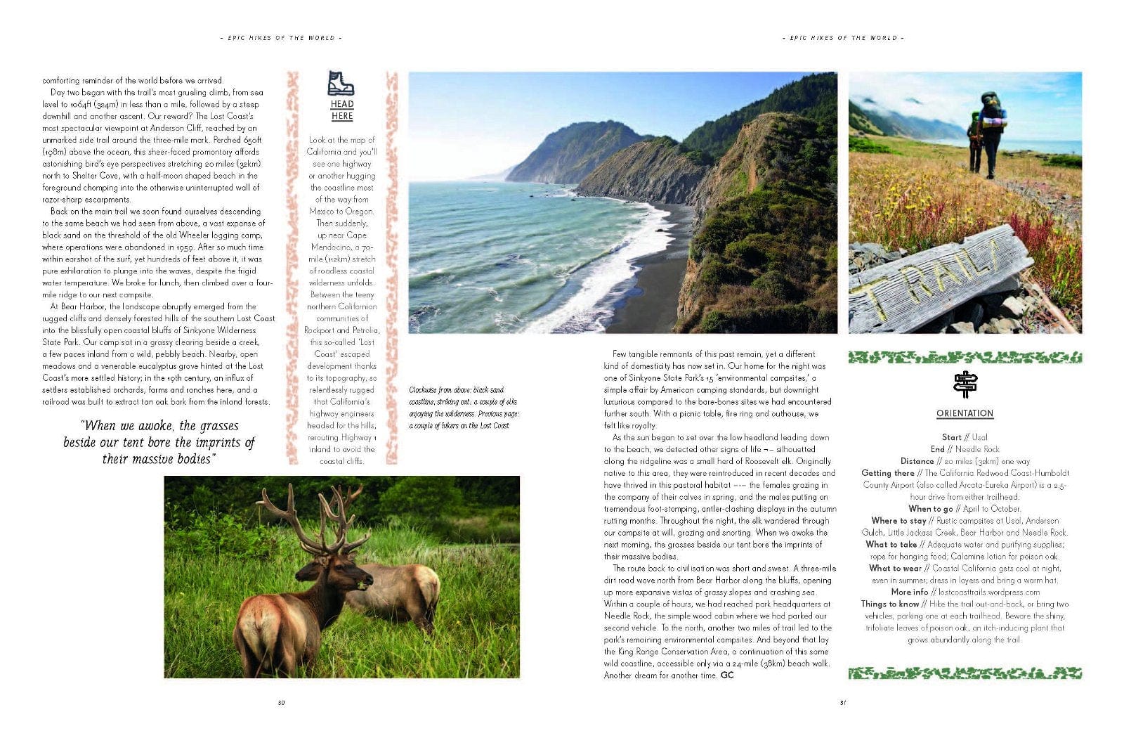 Carte Epic Hikes of the World, Daniel McCrohan & Oliver Berry, Editie in Limba Engleza (3)