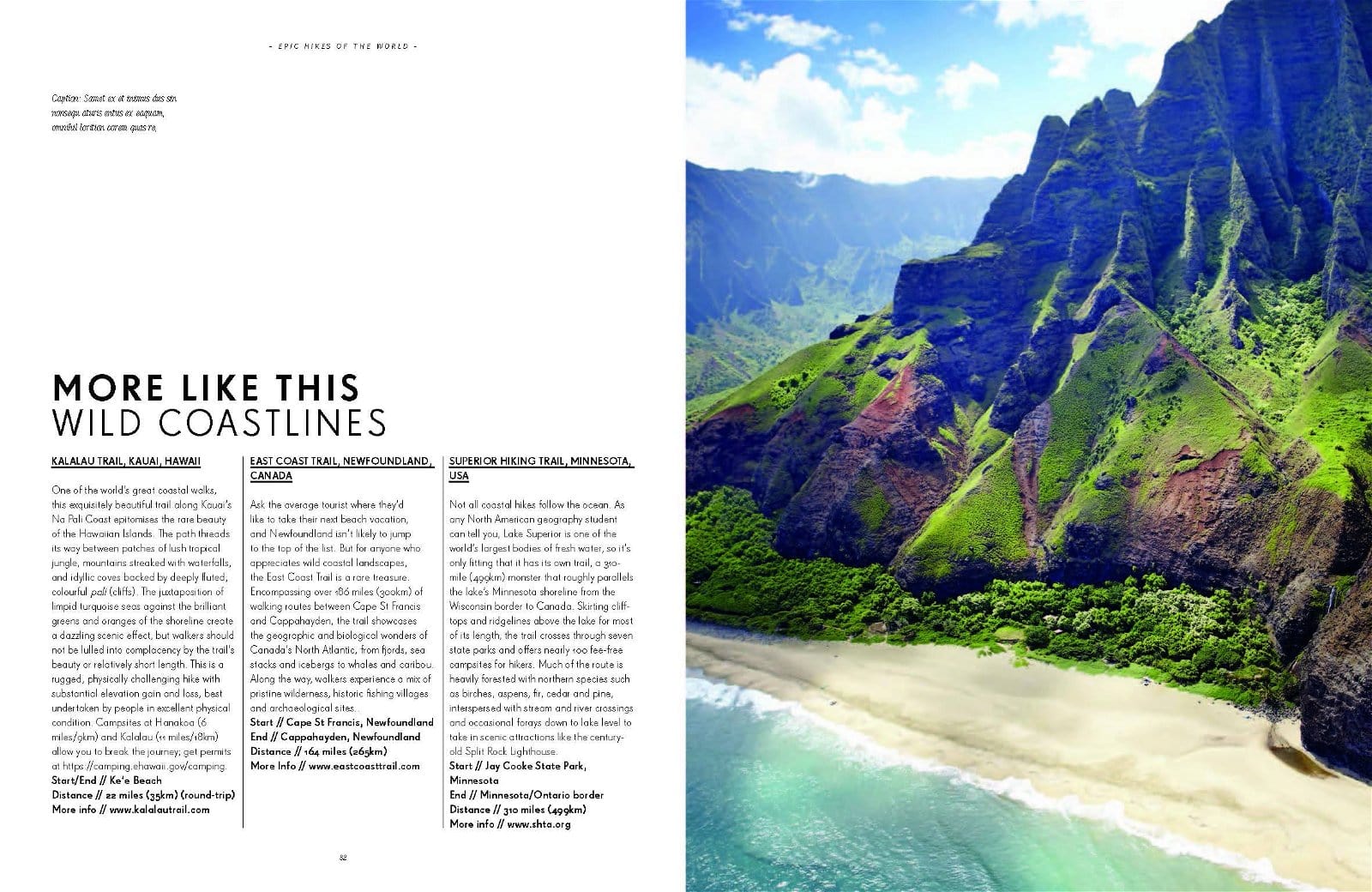 Carte Epic Hikes of the World, Daniel McCrohan & Oliver Berry, Editie in Limba Engleza (4)