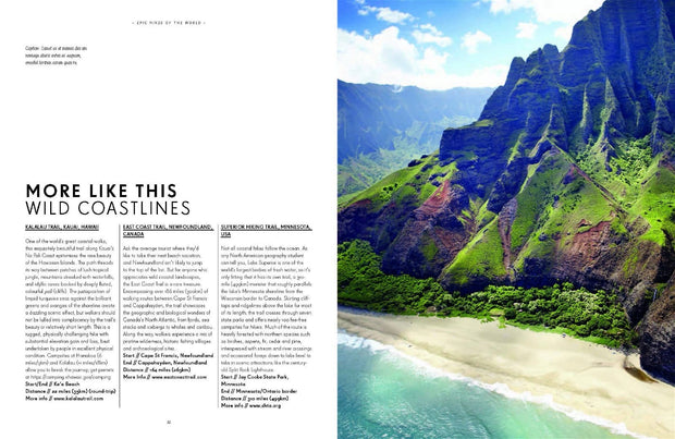 Carte Epic Hikes of the World, Daniel McCrohan & Oliver Berry, Editie in Limba Engleza (4)