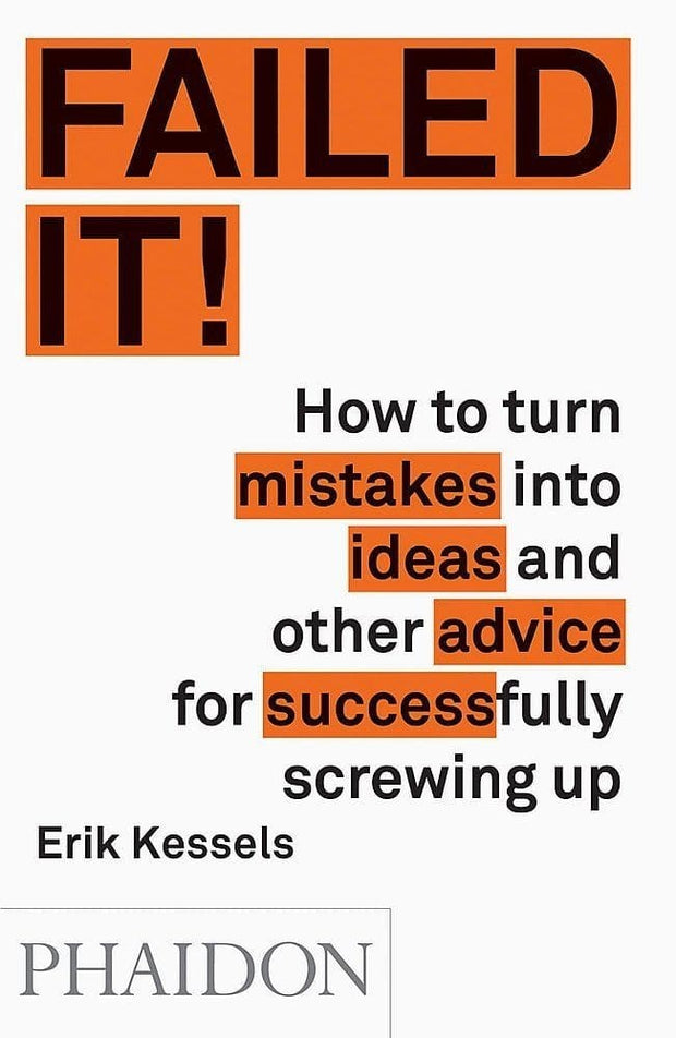 Carte Failed It!, Erik Kessels, Editie in Limba Engleza