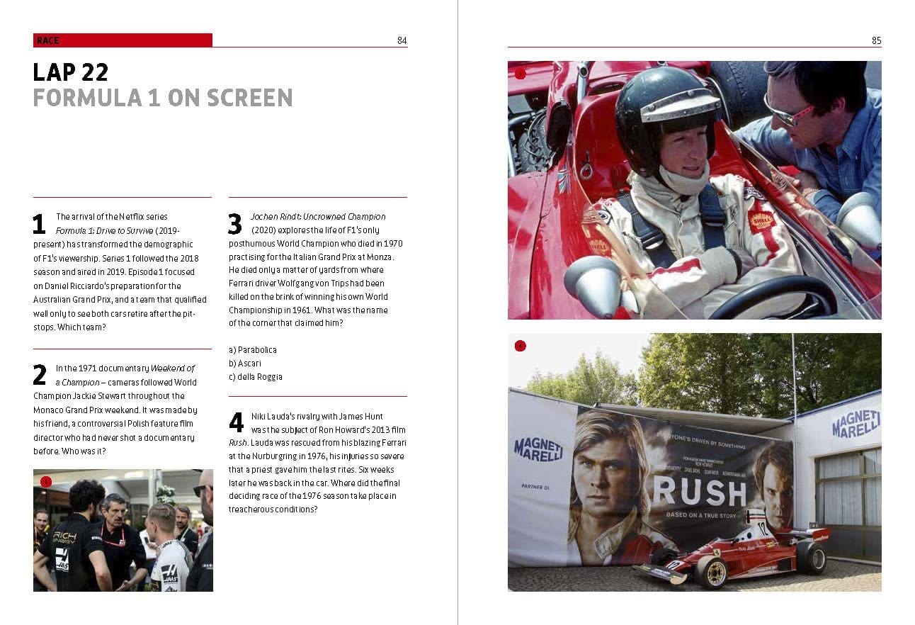 Carte Formula One Quiz Book, Ewan McKenzie & Peter Nygaard, Editie in Limba Engleza (4)
