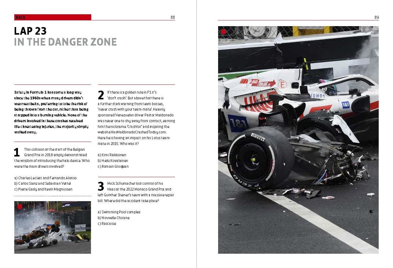 Carte Formula One Quiz Book, Ewan McKenzie & Peter Nygaard, Editie in Limba Engleza (5)