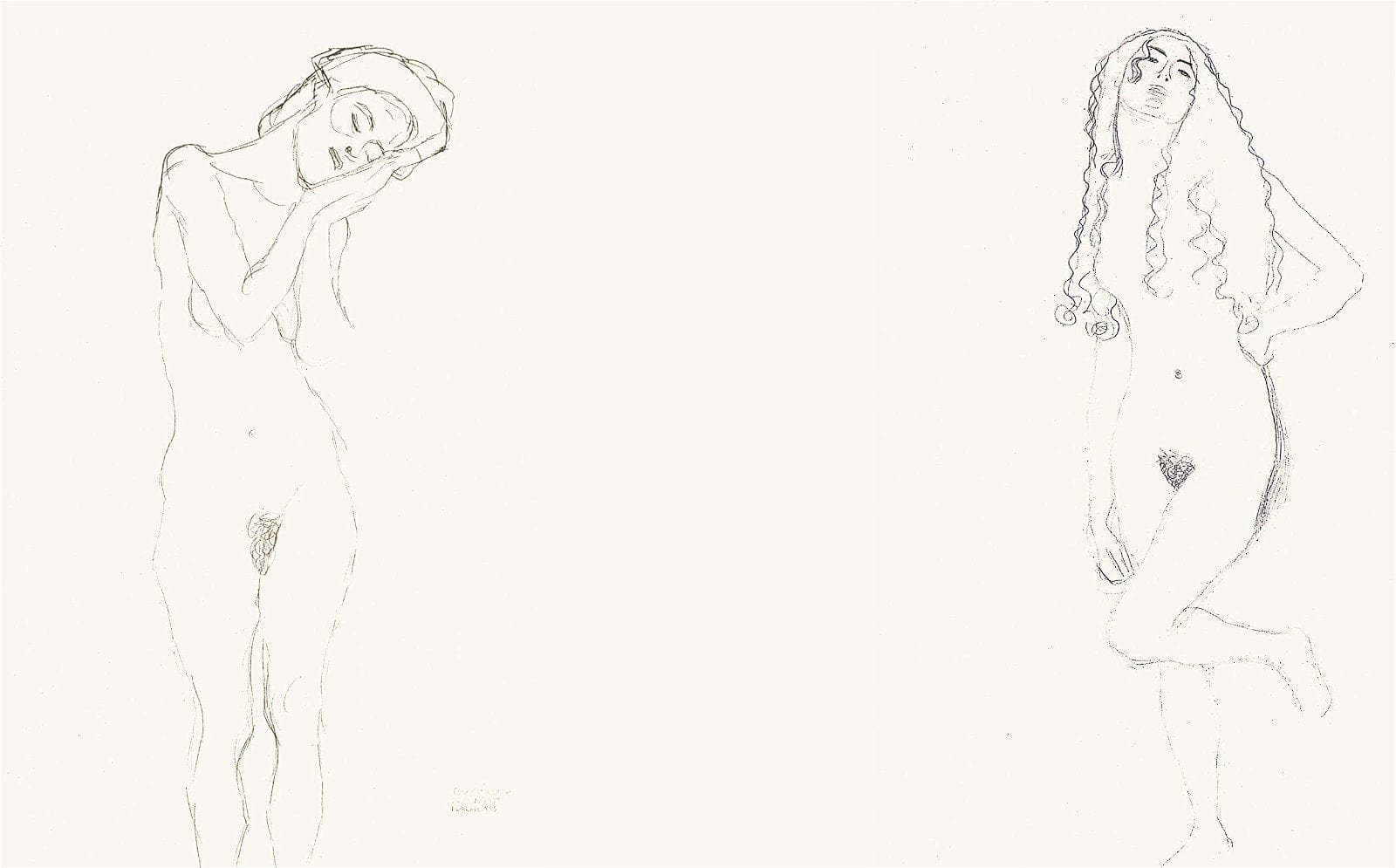 Carte Gustav Klimt - Erotic Sketchbook, Norbert Wolf, Editie in Limba Engleza (3)