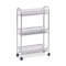 Carucior pentru bucatarie cu 3 spatii de depozitare, din metal, Trolley II Gri, l44xA17xH70,5 cm