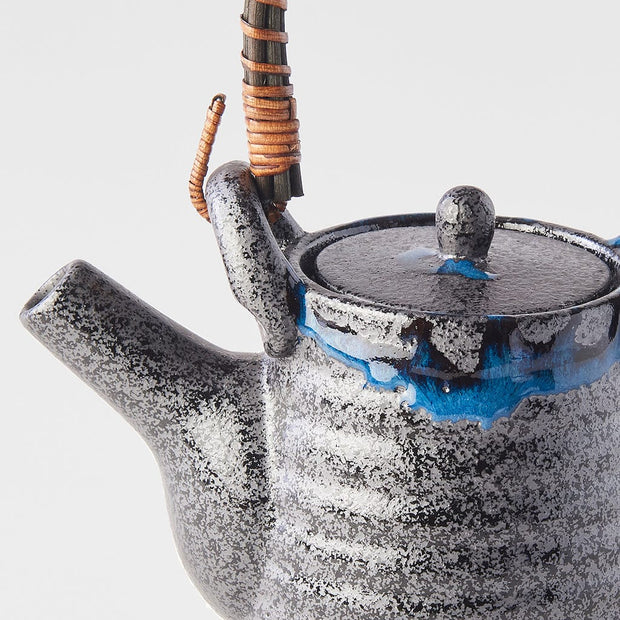 MIJ Europe Ceainic cu strecurator, din ceramica, Dry Negru, 460 ml