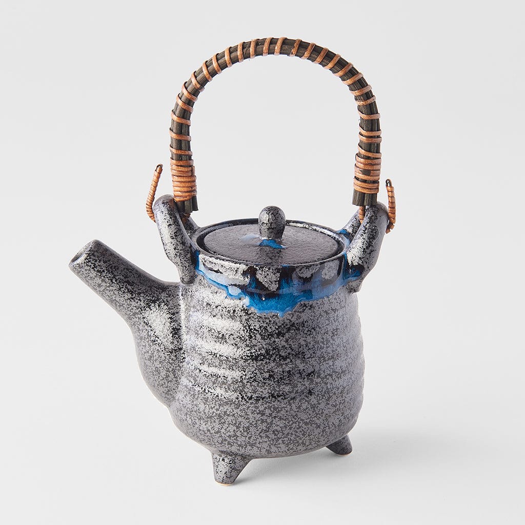 MIJ Europe Ceainic cu strecurator, din ceramica, Dry Negru, 460 ml