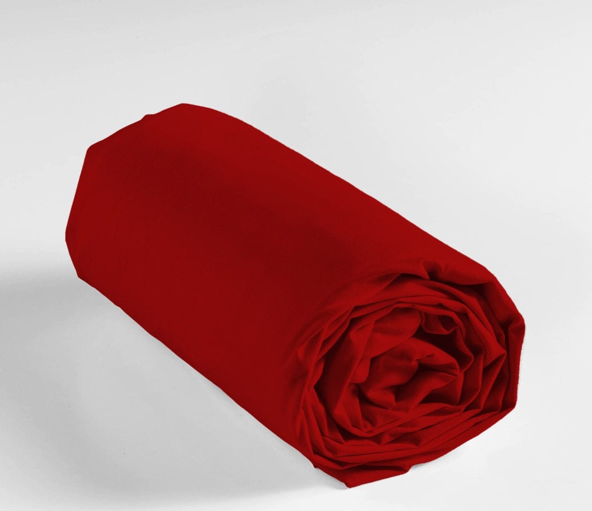 U10 Cearceaf din bumbac cu elastic, Lina Burgundy