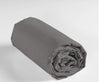 U10 Cearceaf din bumbac cu elastic, Lina Gri