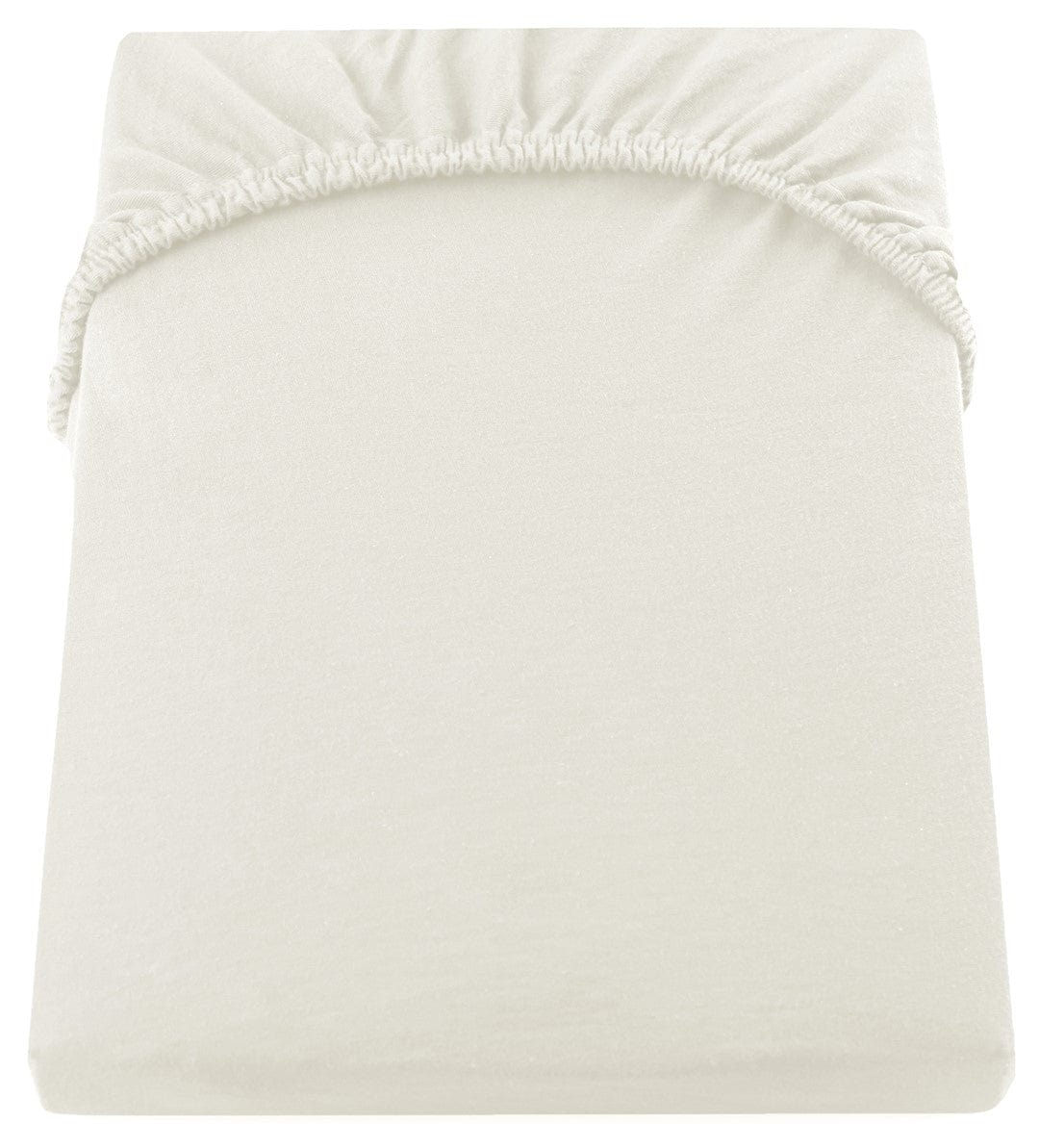 Decoking 120 x 200 cm Cearceaf din bumbac cu elastic, Nephrite Crem