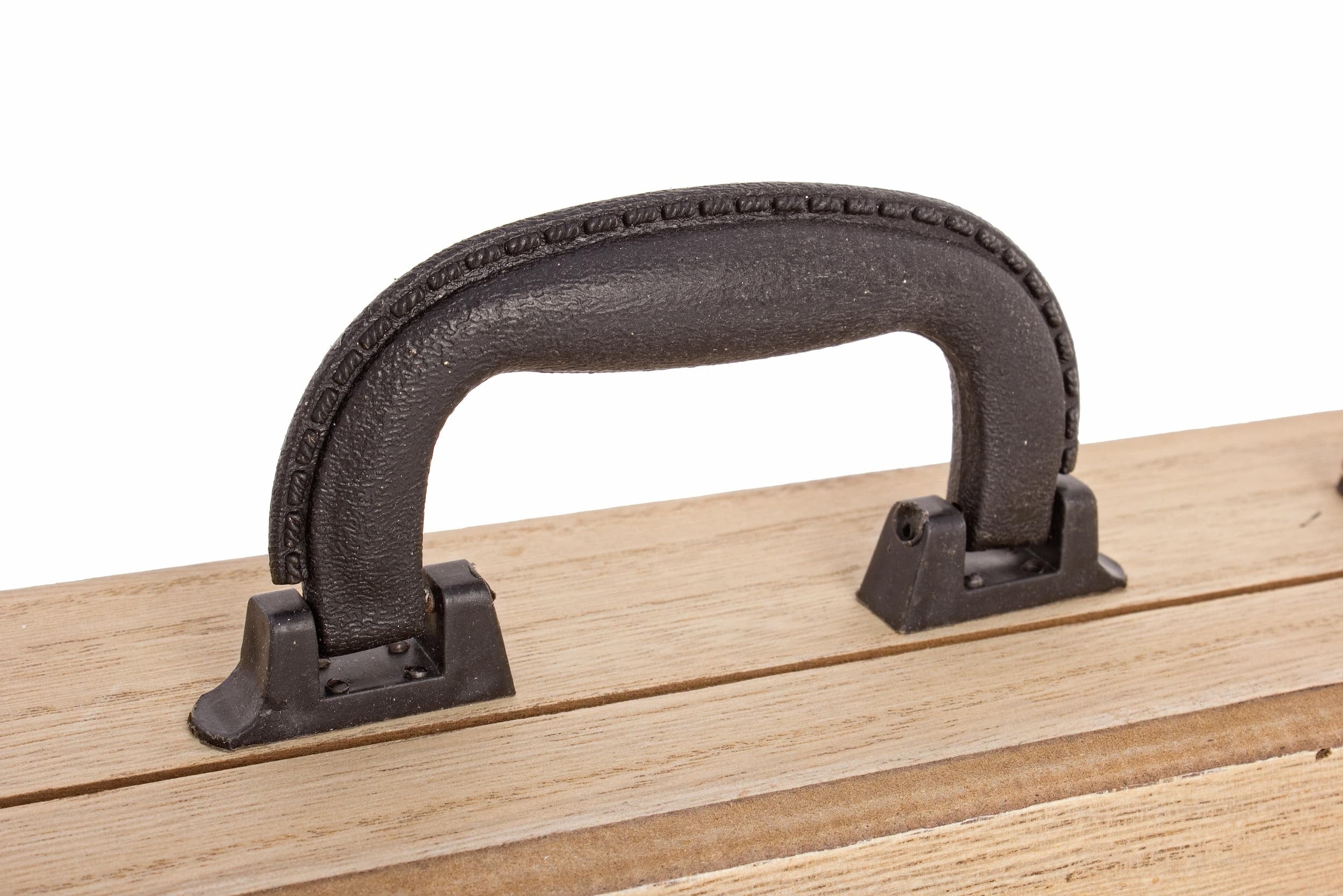 Ceas de masa Nature Life Rectangle Verde Mint / Natural, L36xl8xH25,5 cm (2)