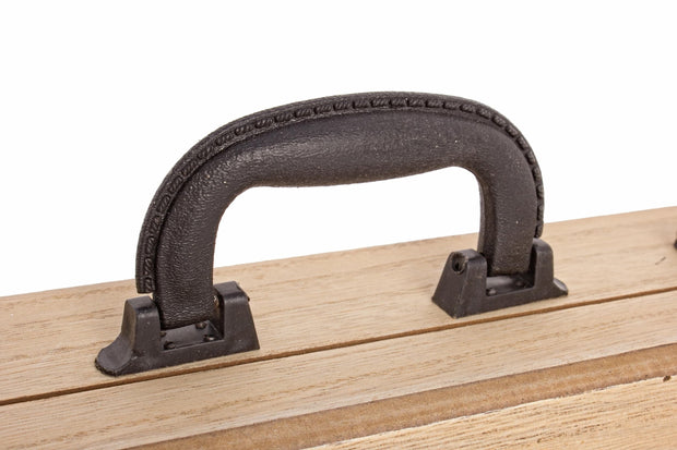 Ceas de masa Nature Life Rectangle Verde Mint / Natural, L36xl8xH25,5 cm (2)