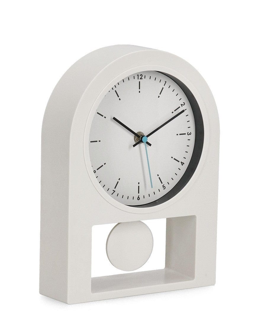 Ceas de masa Patrik Alb, L27,3xl19,6 cm