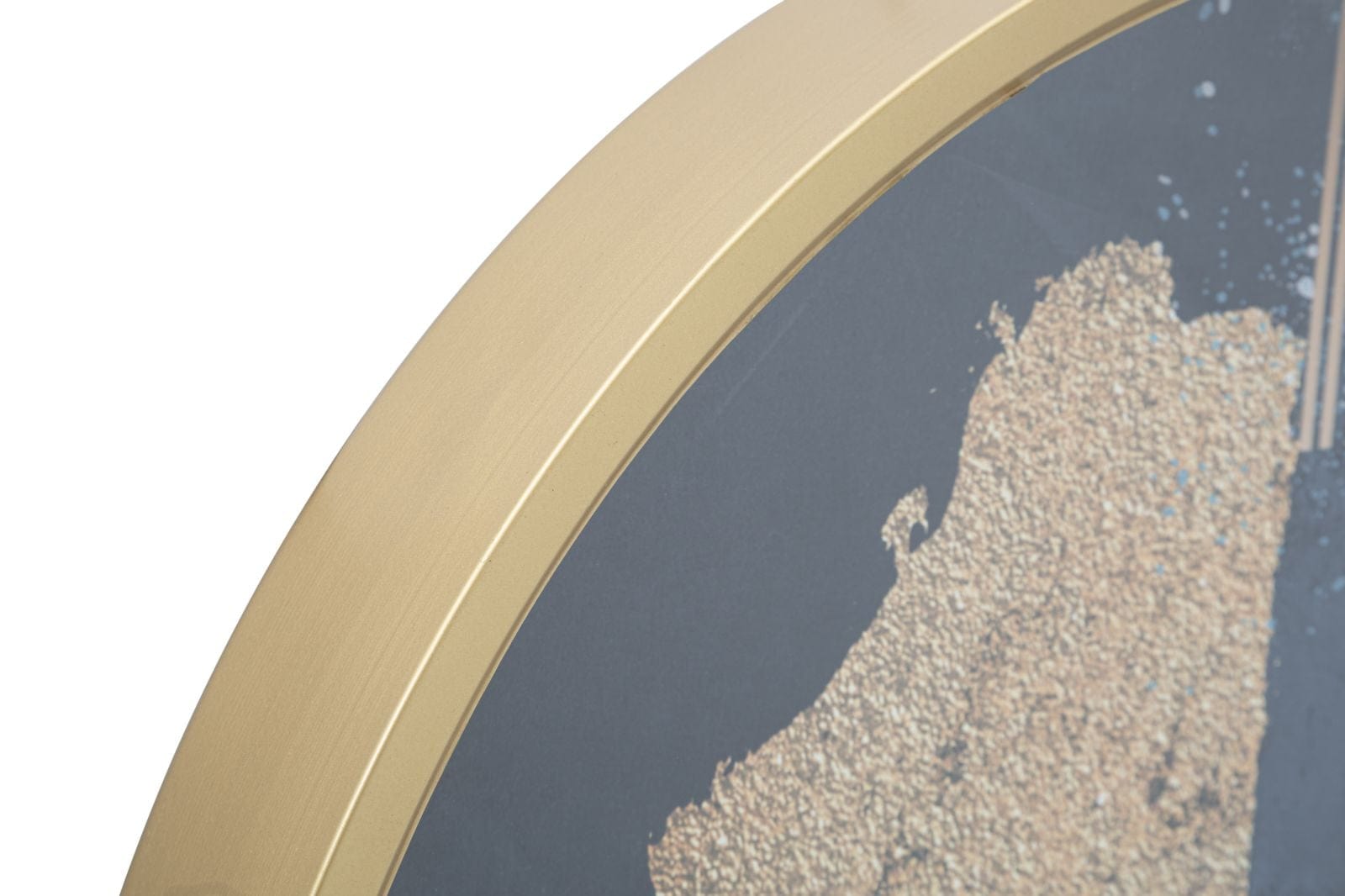 Mauro Ferretti Ceas de perete Art Blue Spot Multicolor, Ø60 cm