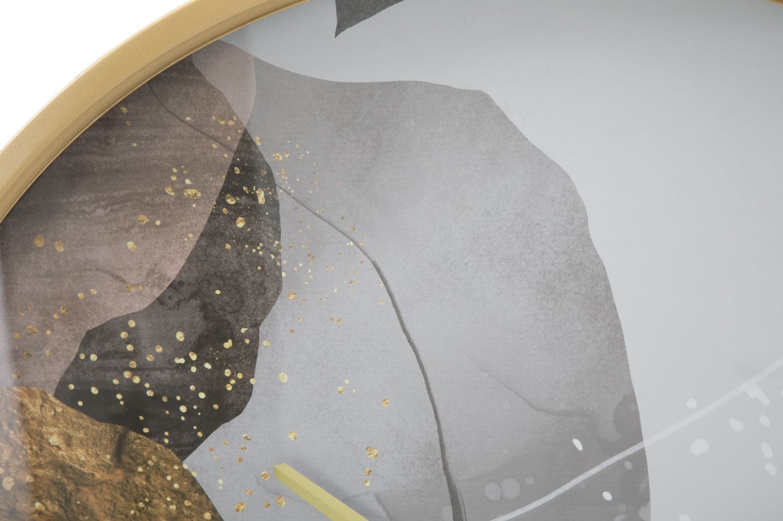 Mauro Ferretti Ceas de perete Art Grey Shadows Multicolor, Ø60 cm