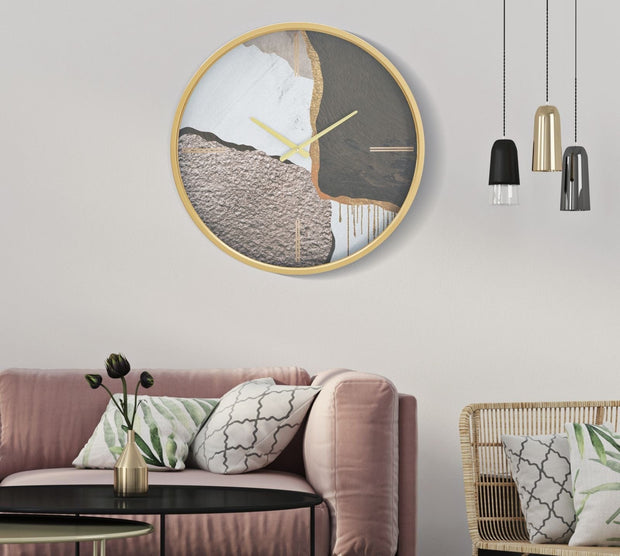 Mauro Ferretti Ceas de perete Art Mix Multicolor, Ø60 cm