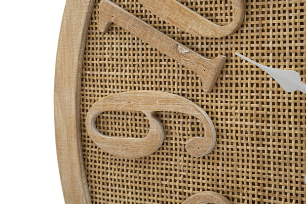 Mauro Ferretti Ceas de perete Boho Natural, Ø60 cm