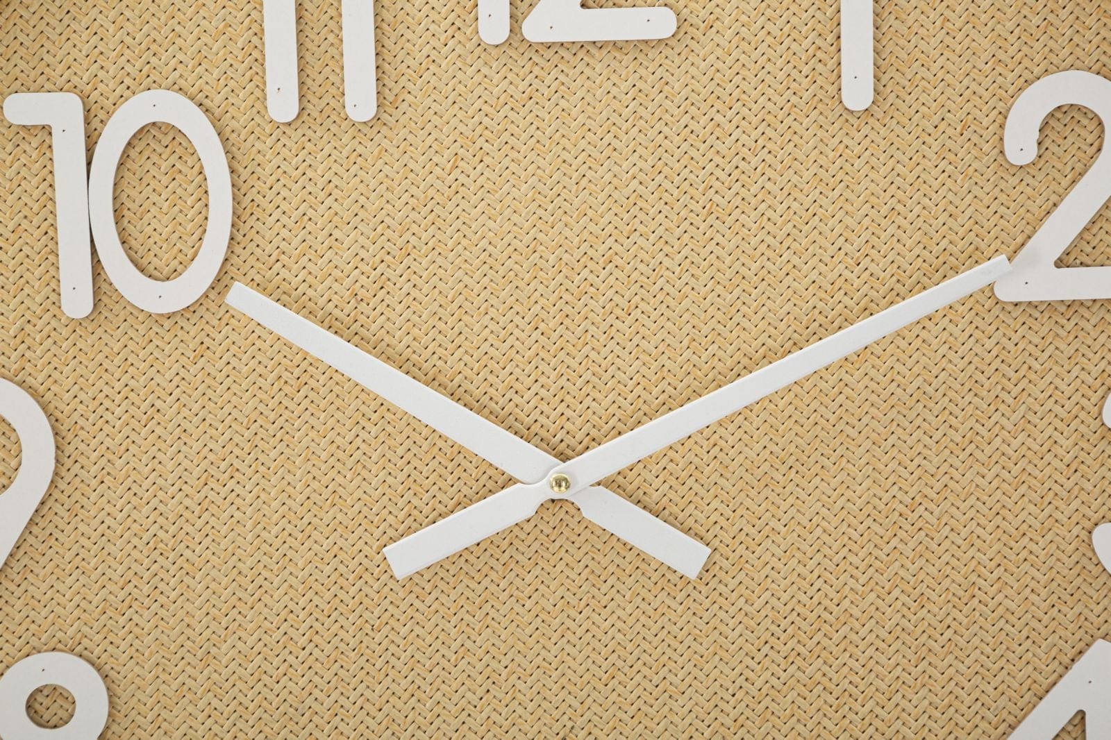 Mauro Ferretti Ceas de perete Boho Plus Natural, Ø60 cm