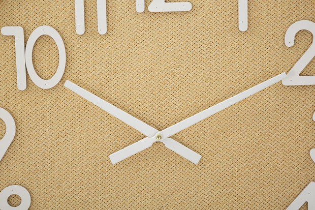 Mauro Ferretti Ceas de perete Boho Plus Natural, Ø60 cm