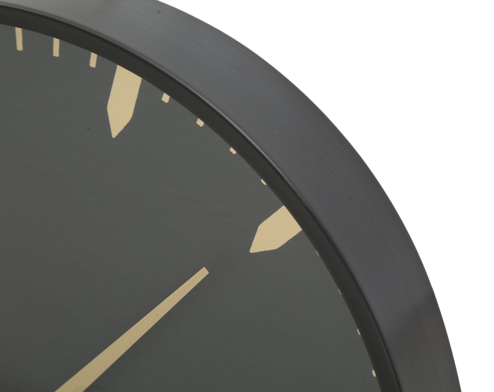 Mauro Ferretti Ceas de perete Dark Design Negru / Auriu, Ø40 cm