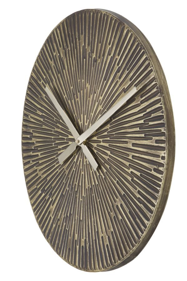 Mauro Ferretti Ceas de perete din metal, Opis Round Bronz, Ø50 cm