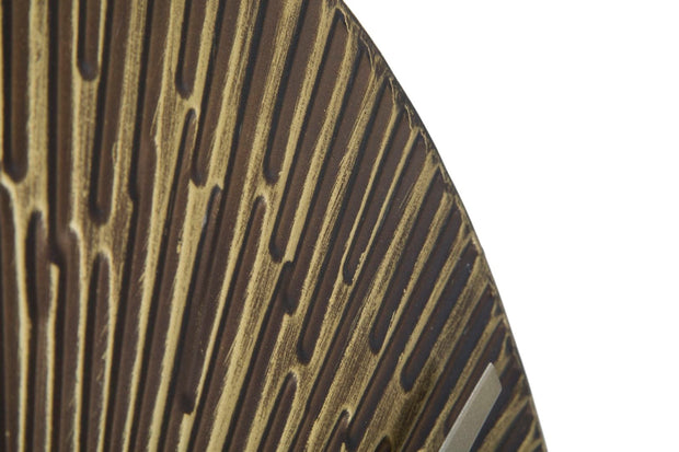 Mauro Ferretti Ceas de perete din metal, Opis Round Bronz, Ø50 cm