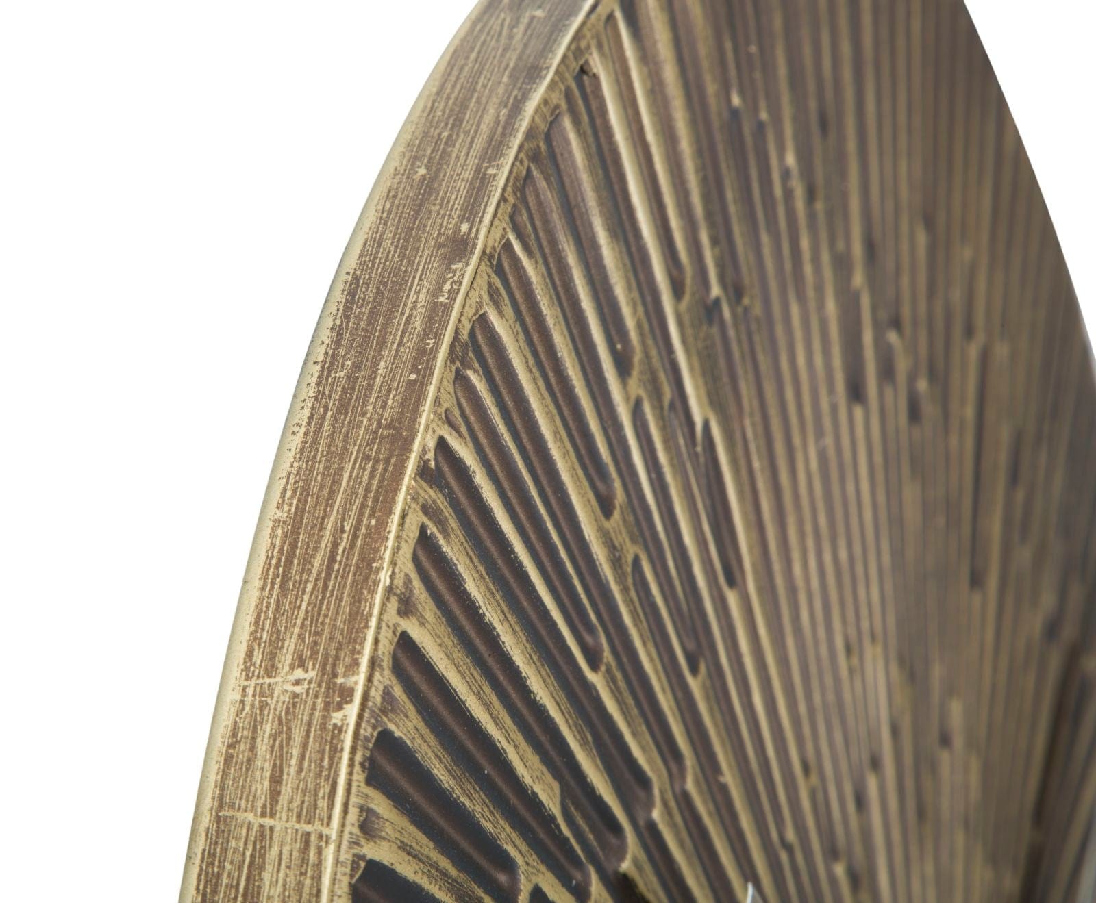 Mauro Ferretti Ceas de perete din metal, Opis Round Bronz, Ø50 cm
