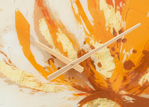 Mauro Ferretti Ceas de perete din sticla, Toply Multicolor, Ø60 cm