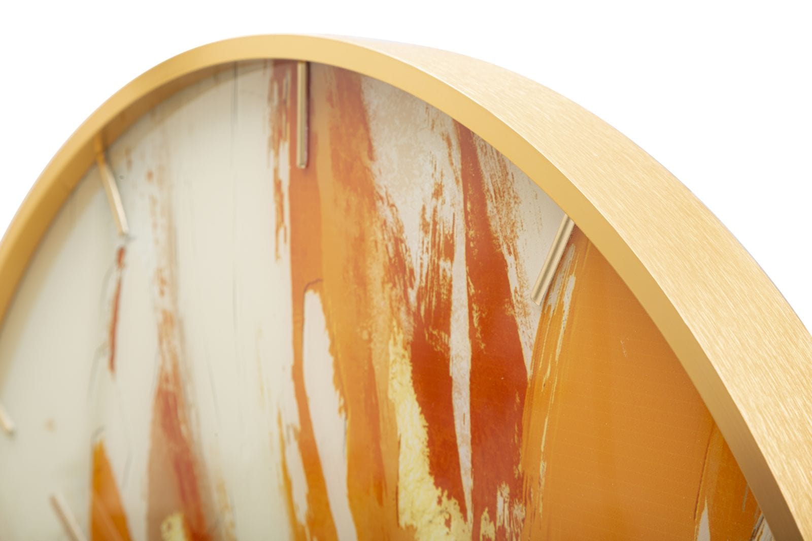 Mauro Ferretti Ceas de perete din sticla, Toply Multicolor, Ø60 cm