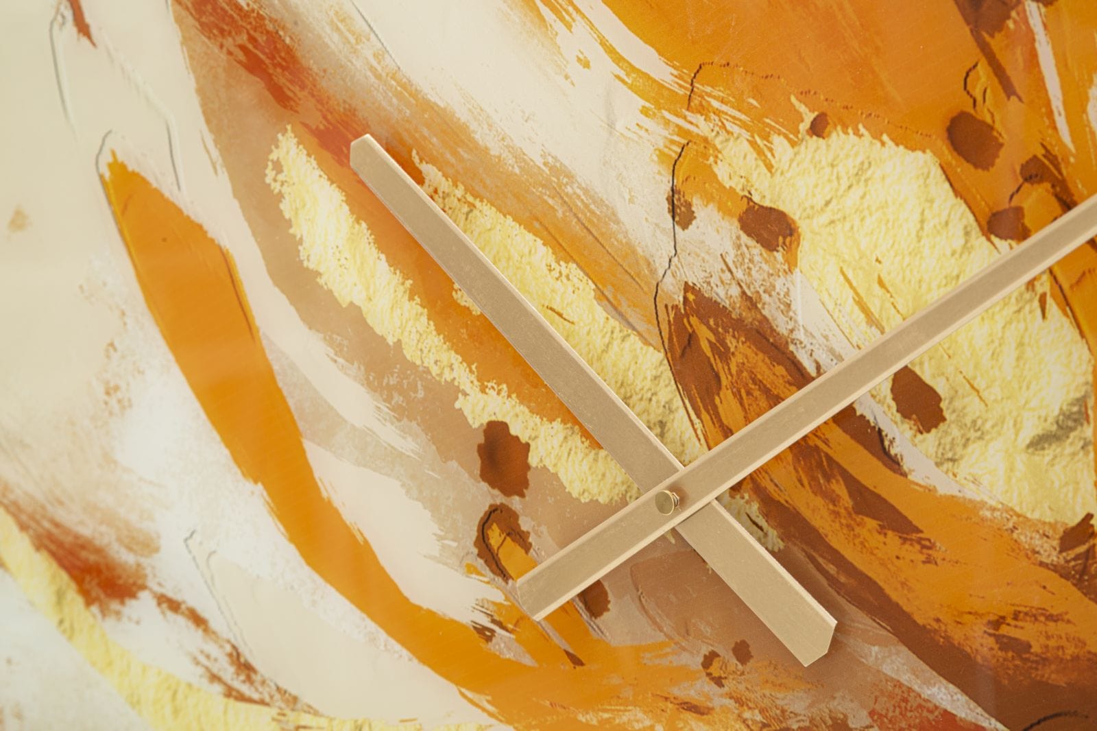 Mauro Ferretti Ceas de perete din sticla, Toply Multicolor, Ø80 cm