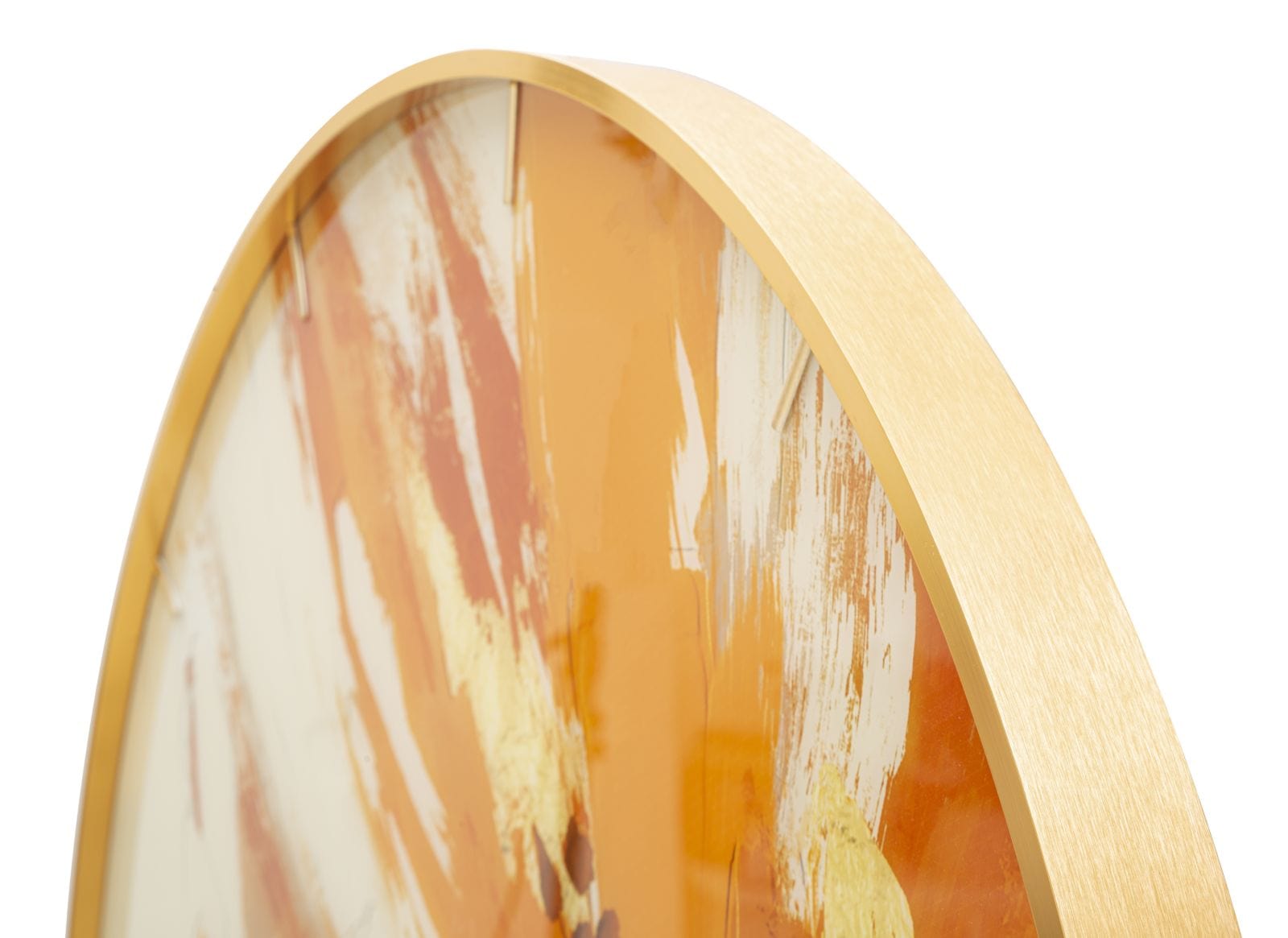 Mauro Ferretti Ceas de perete din sticla, Toply Multicolor, Ø80 cm