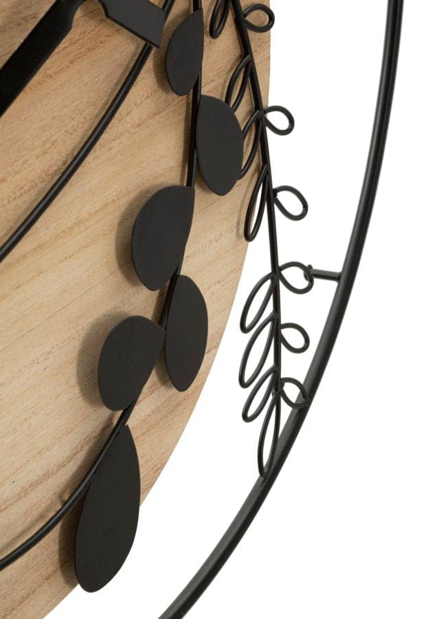 Mauro Ferretti Ceas de perete Elegant -A- Negru / Maro, Ø60 cm