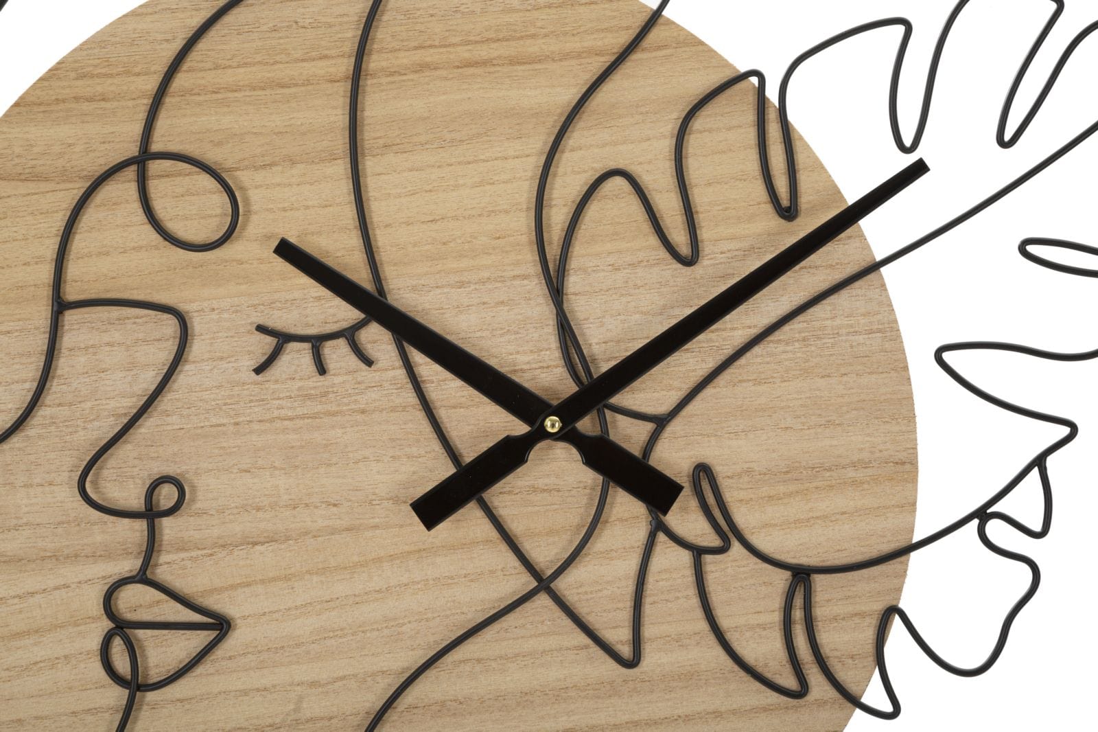 Mauro Ferretti Ceas de perete Elegant -B- Negru / Maro, Ø60 cm