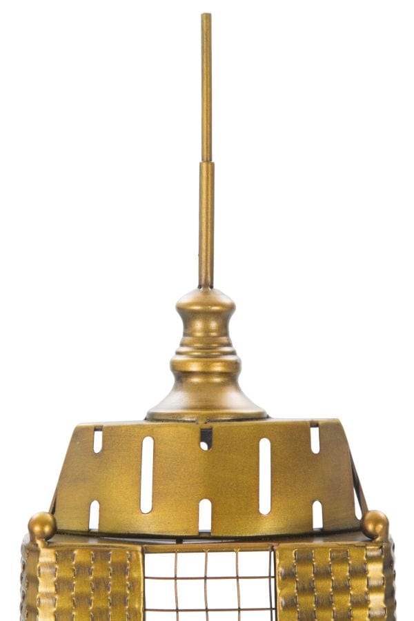 Mauro Ferretti Ceas de perete Empire Building Auriu, 23,5 x 78 cm