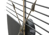 Mauro Ferretti Ceas de perete Glam Stick Negru / Auriu, Ø60 cm