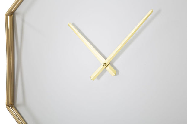 Mauro Ferretti Ceas de perete Goldy Octagonal Auriu / Alb, L56xl56 cm