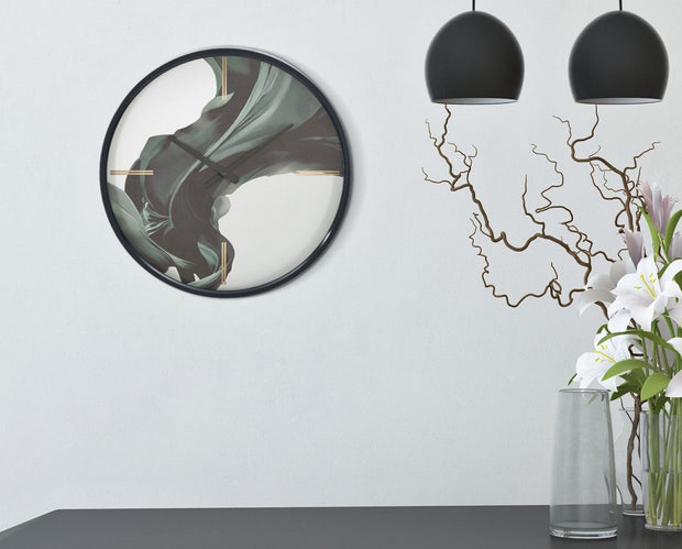 Mauro Ferretti Ceas de perete Silk Wave Multicolor, Ø50 cm