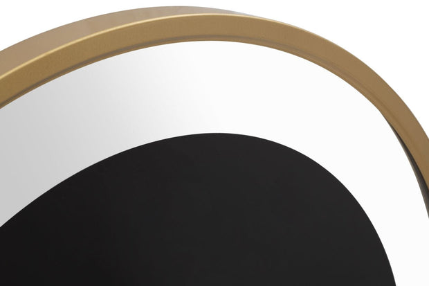 Mauro Ferretti Ceas de perete Simple Fashion Negru / Auriu, Ø60 cm