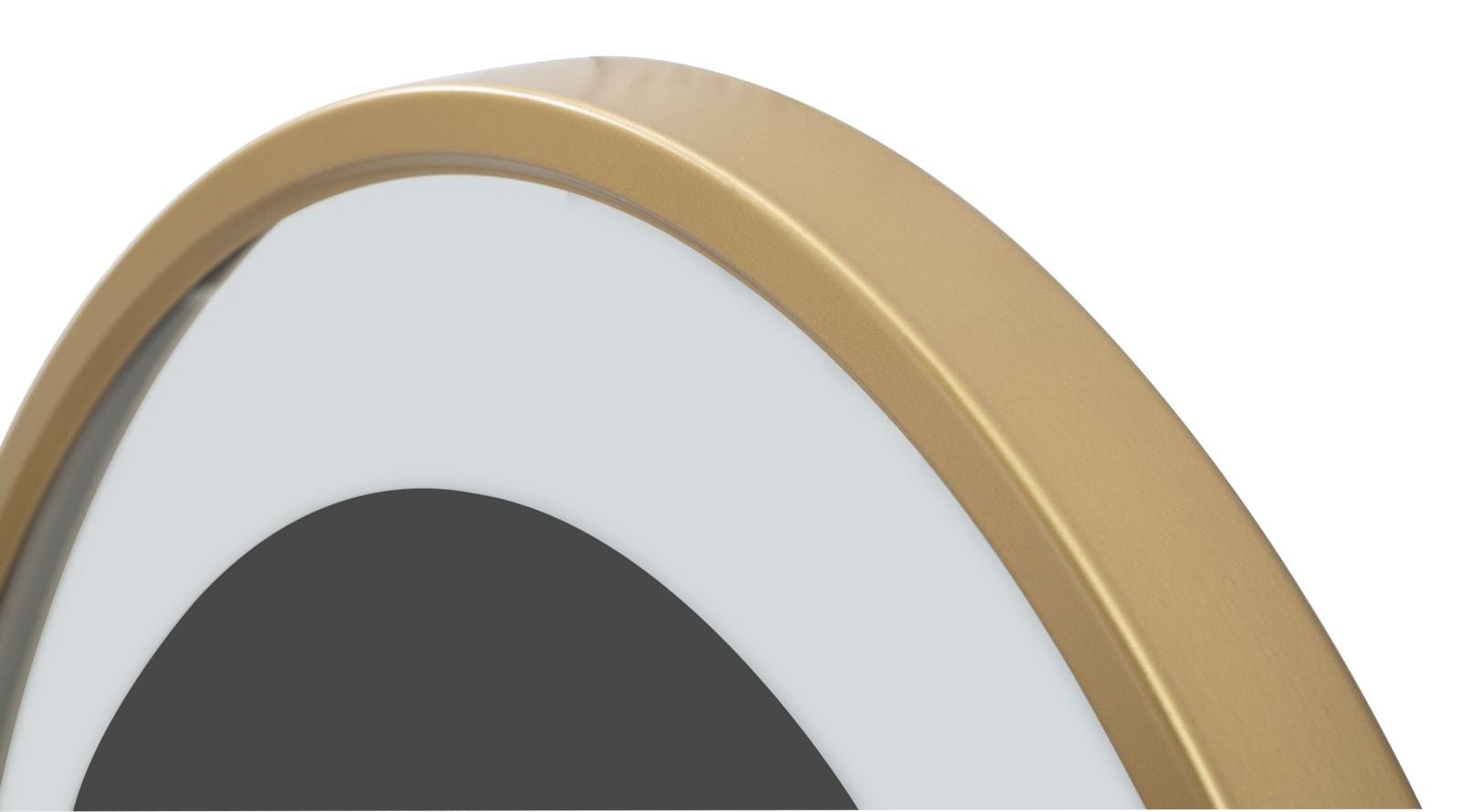 Mauro Ferretti Ceas de perete Simple Fashion Negru / Auriu, Ø60 cm