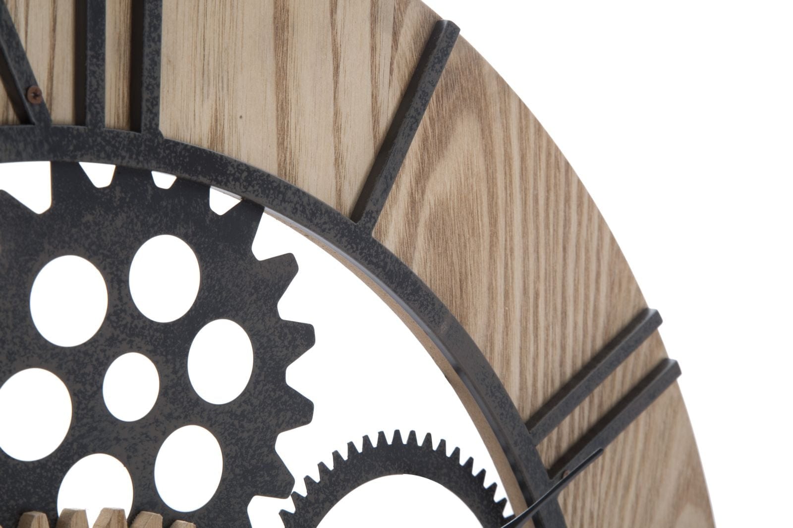 Mauro Ferretti Ceas de perete Tagran Natural / Negru, Ø60 cm