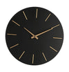 Ceas de perete Timeline Negru, Ø40 cm