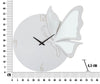 Mauro Ferretti Ceas de perete White Butterfly Alb / Auriu, L66xl64 cm