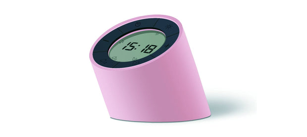 BFSummer Ceas inteligent Edge Light Alarm Clock Pink