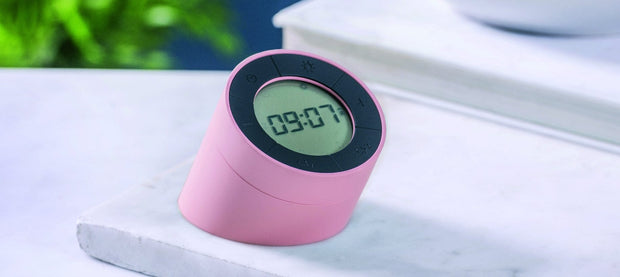 BFSummer Ceas inteligent Edge Light Alarm Clock Pink
