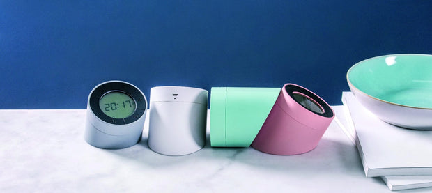 BFSummer Ceas inteligent Edge Light Alarm Clock Pink