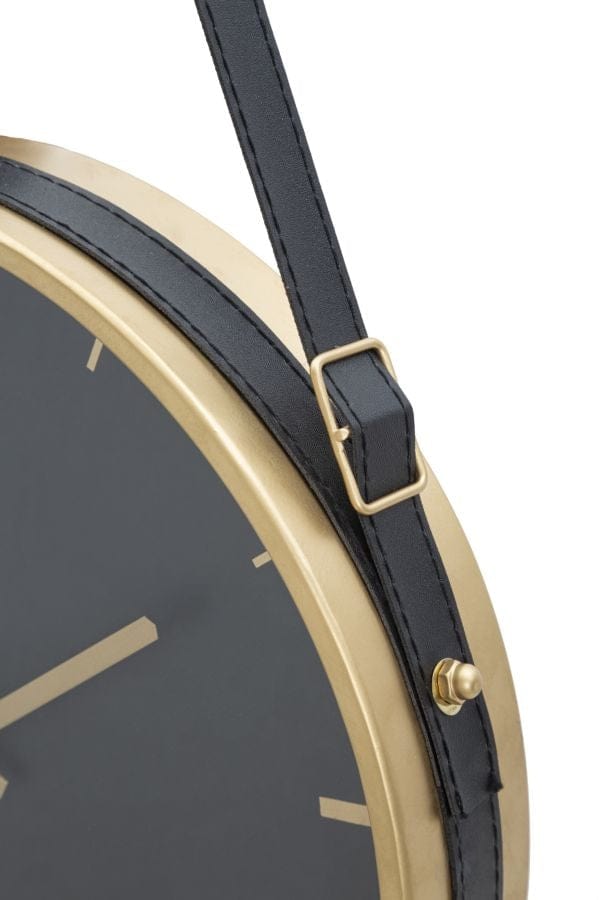 Ceas de perete Elegant Negru / Auriu, L34xl71,5 cm (2)
