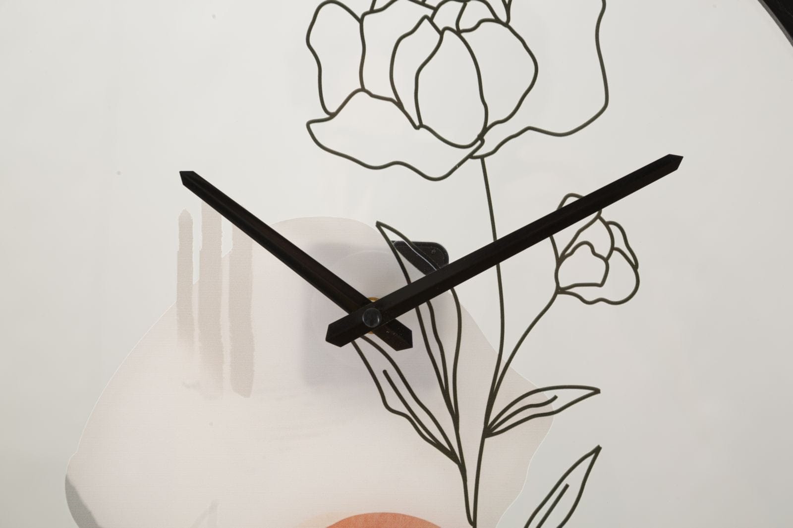 Ceas de perete Flower -A- Multicolor, Ø40 cm (4)